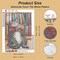 12x16 Inch Reading Cat Diamond Art Kit for Adults - DIY 5D Full Drill Diamond Painting for Beginners - Whimsical Cat Lover Gem Art & Diamond Dots for Home Wall Decor (Unframed)